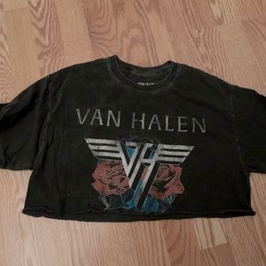 Van Halen Cropped Tee